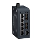 SCHNEIDER ELECTRIC - SNRMCSESU083F2CS0 switch di rete, Modicon Networking, standard non gestito, 6 porte per rame con 2 porte per fibra ottica monomodale