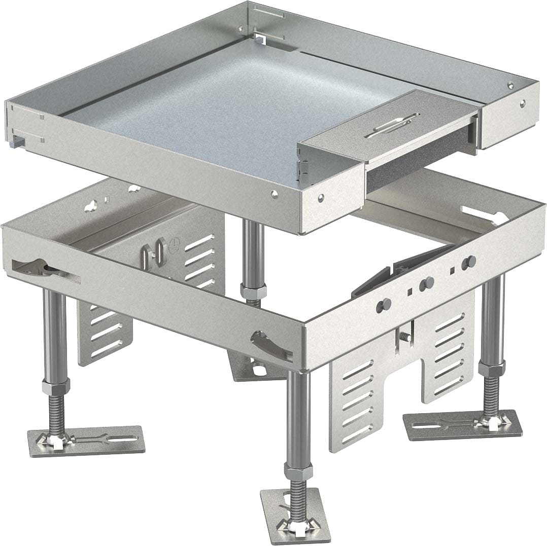 OBO BETTERMANN - OBO7409210 RKSN2 4 VS 25 CASSETTA LIV QUADRATA