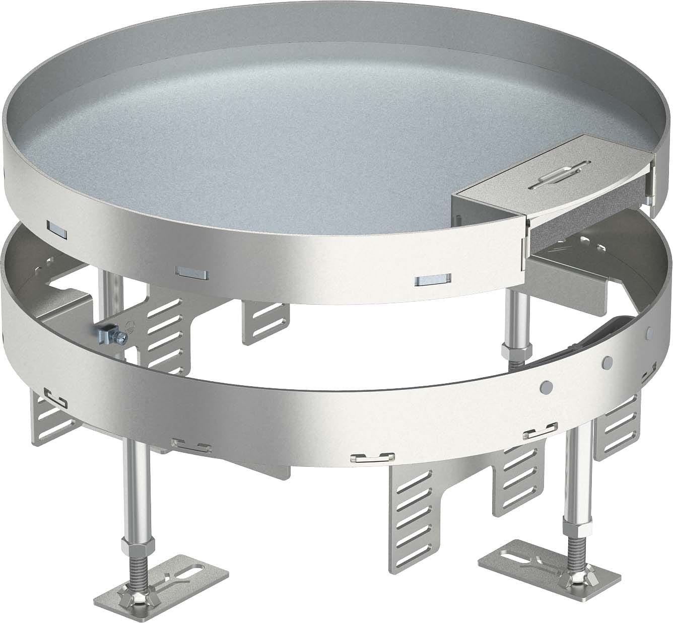 OBO BETTERMANN - OBO7409278 RKS2 R9 V20 CASSETTA LIVELLABILE ROTONDA