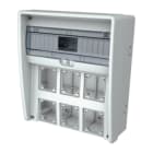 FANTON SRL - FME74205 QUADRO U350 IP65 VUOTO/6PR.MAX16A/3FL.