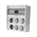 FANTON SRL - FME74206 QUADRO U350 IP65 VUOTO/6PR.MAX32A/3FL.