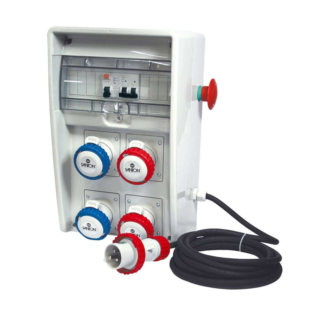 FANTON SRL - FME74232 QUADRO U250 ASC IP65 4CEE/2PT/CAVO/EMER