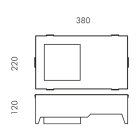 SIMES SPA - SMVS.7429 CASSAFORMA X CATCH QUAD.9L BASC.