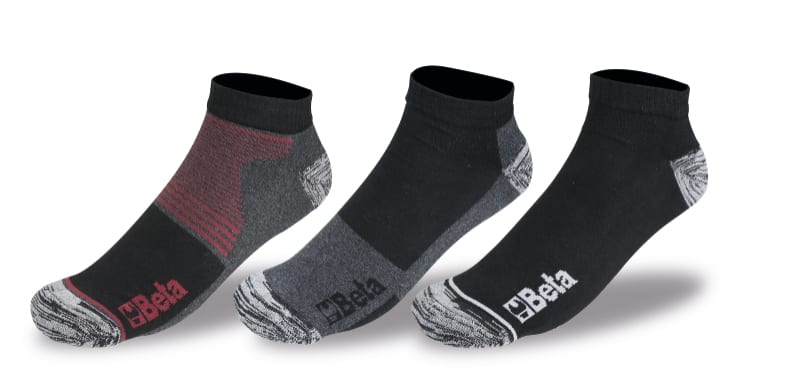 BM SPA - BMM074300202 3 PAIA CALZE SNEAKER COTONE 39/42