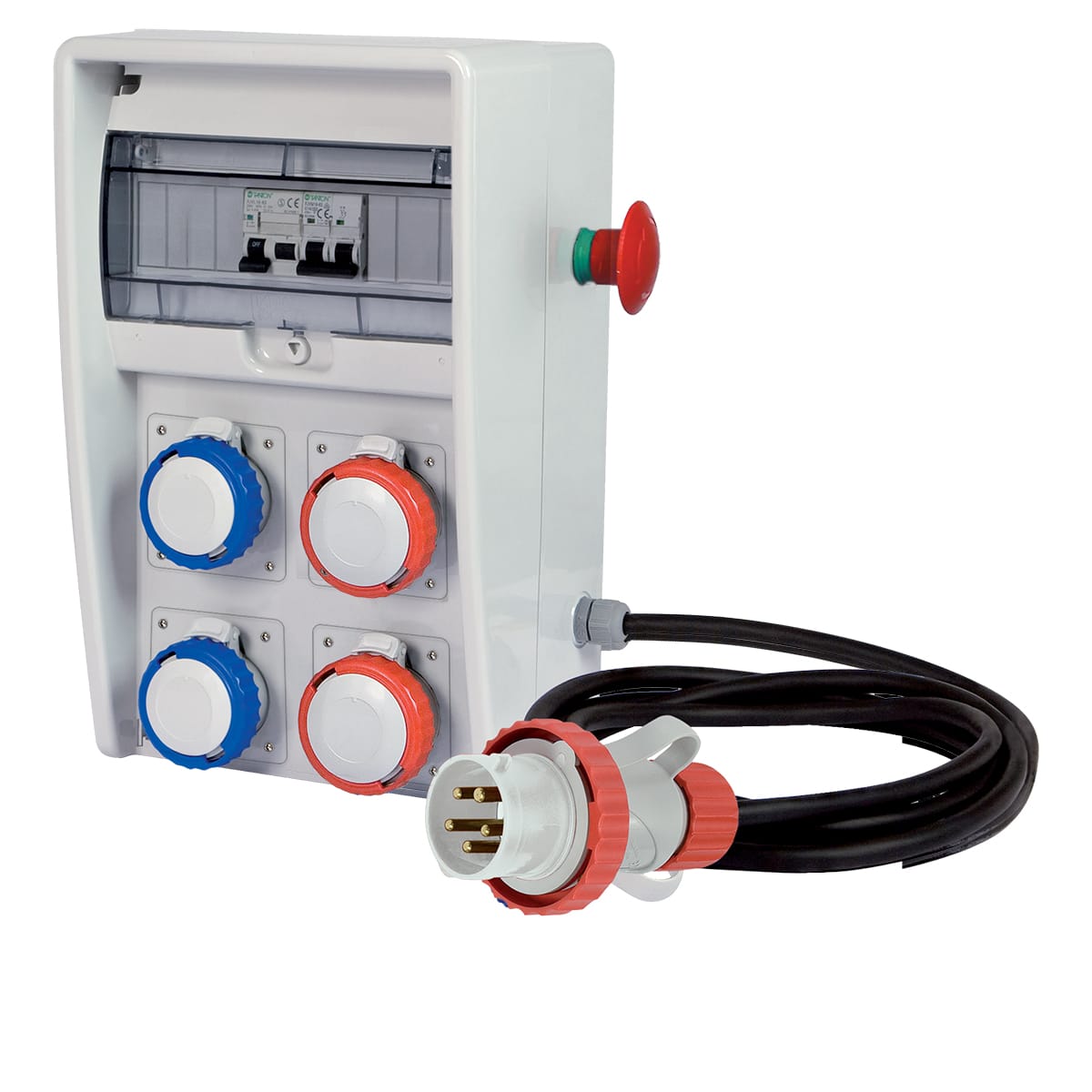 FANTON SRL - FME74318 QUADRO U250 ASC IP65 4CEE/2PT/CAVO/EMER