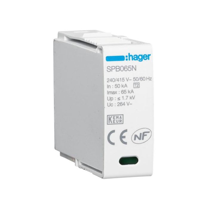 HAGER - HAGSPB065N CARTUCCIA N-PE IN 20KA IMAX 65KA