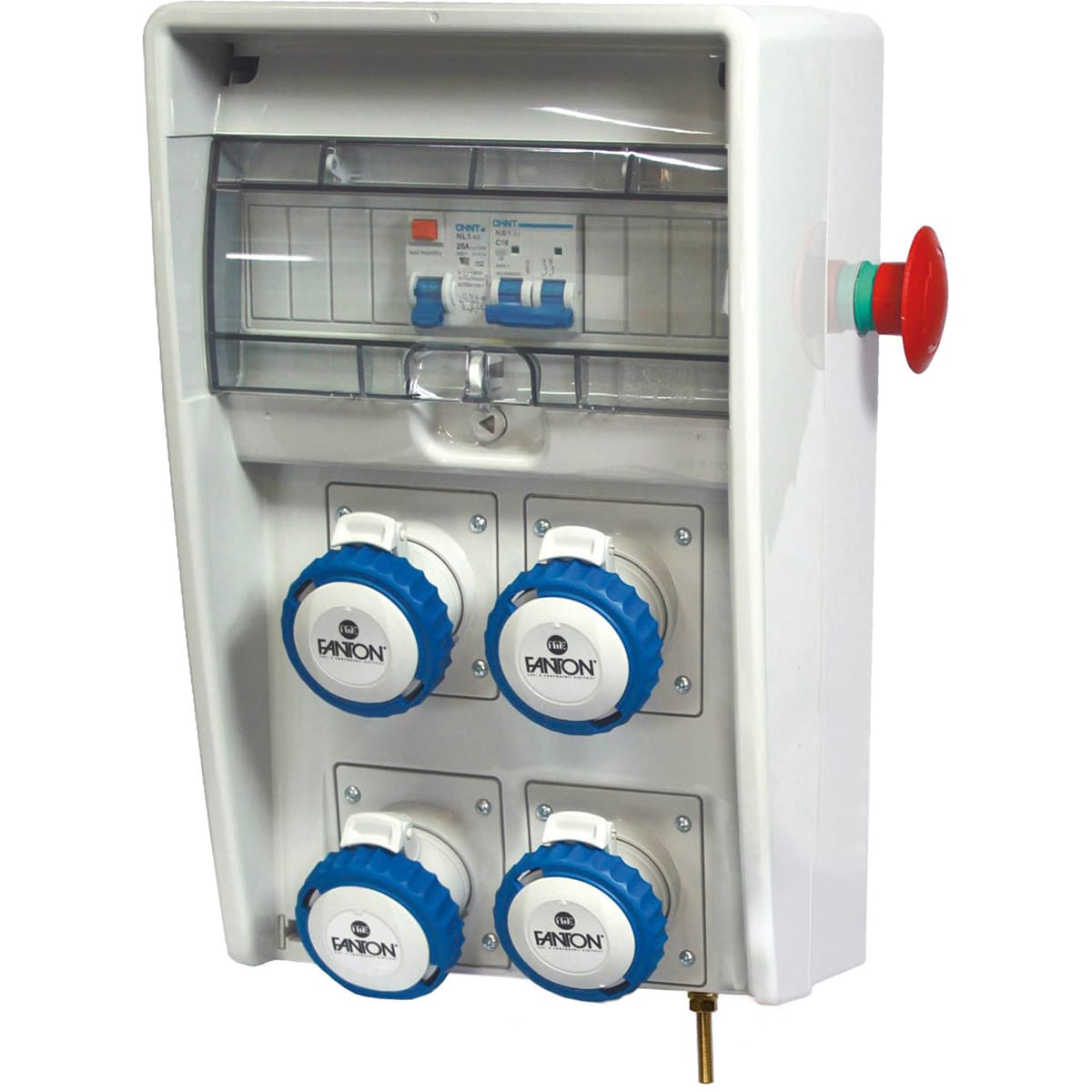 FANTON SRL - FME74326 QUADRO U250 ASC IP65 4CEE/2PT/EMER/3KW
