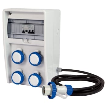 FANTON SRL - FME74329 QUADRO U250 ASC IP65 4CEE/2PT/CAVO/3KW