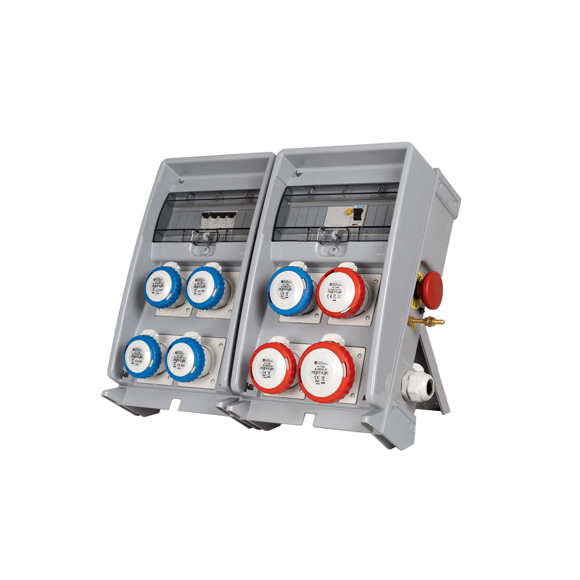 FANTON SRL - FME743614 QUADRO U500 ASC IP65 8CEE/5PT/MORS/EMER