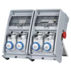 FANTON SRL - FME743734 QUADRO U500 ASC IP65 4CEE/2PT/MORS/EMER