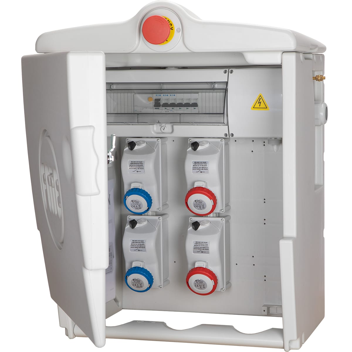 FANTON SRL - FME74736 QUADRO MIDI ASC 4PR/2PT/MORS/EMER/9KW