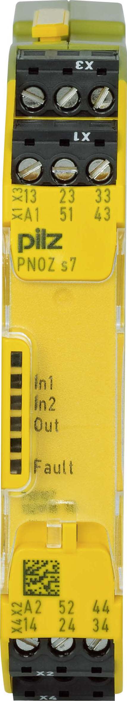 PILZ ITALIA SRL - PIZ750107 PNOZ S7 24DC 4NA+1NC