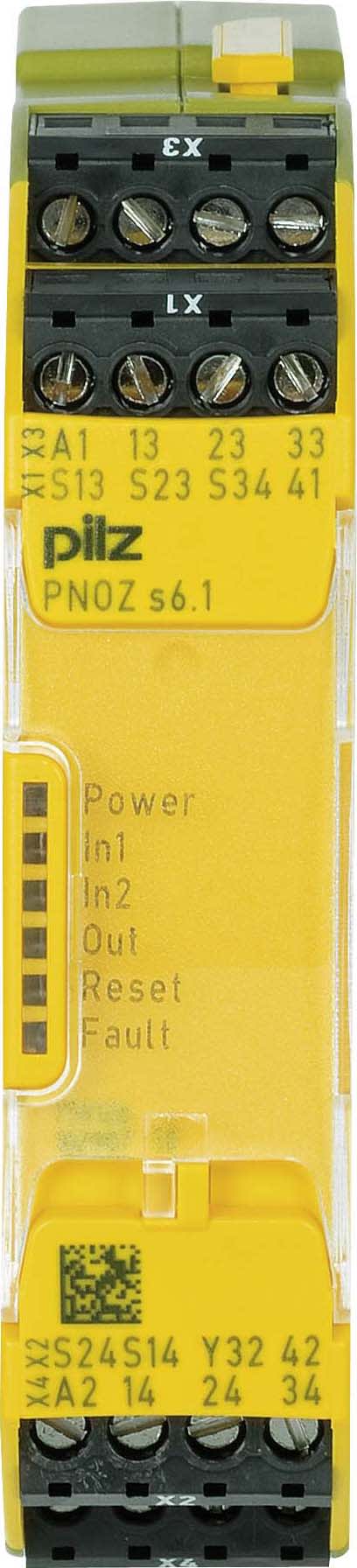 PILZ ITALIA SRL - PIZ750126 PNOZ S6.1 24DC 3NA+1NC+1PNP