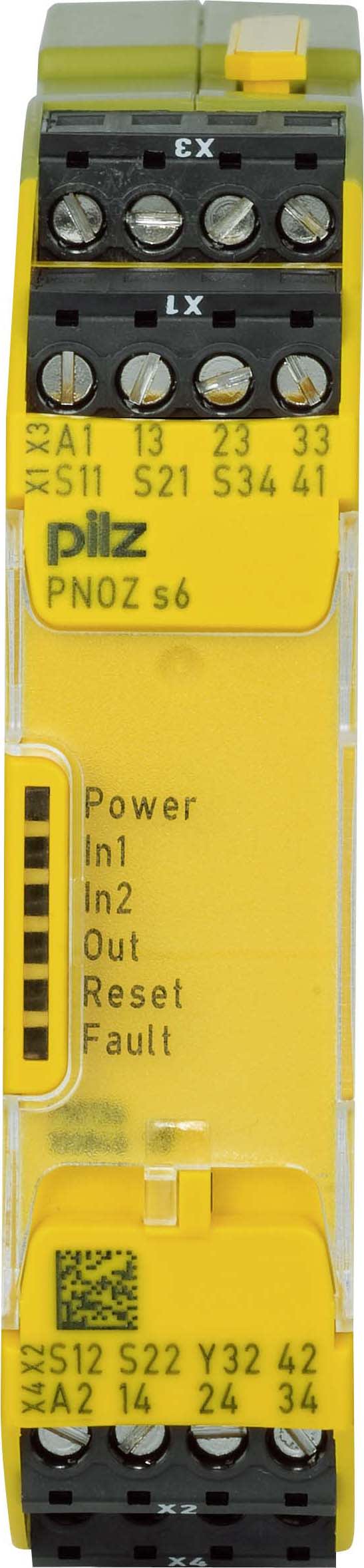 PILZ ITALIA SRL - PIZ750136 PNOZ S6 48..240AC/DC 3NA+1NC+1PNP