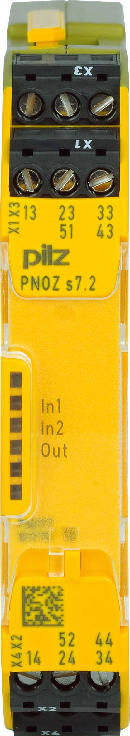 PILZ ITALIA SRL - PIZ750177 PNOZ S7.2 24DC  4NA+1NC