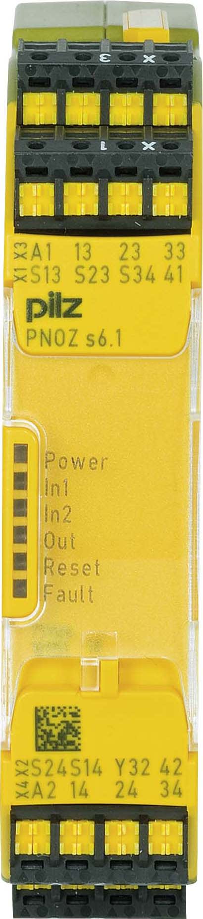 PILZ ITALIA SRL - PIZ751126 PNOZ S6.1 C 24DC 3NA+1NC+1PNP