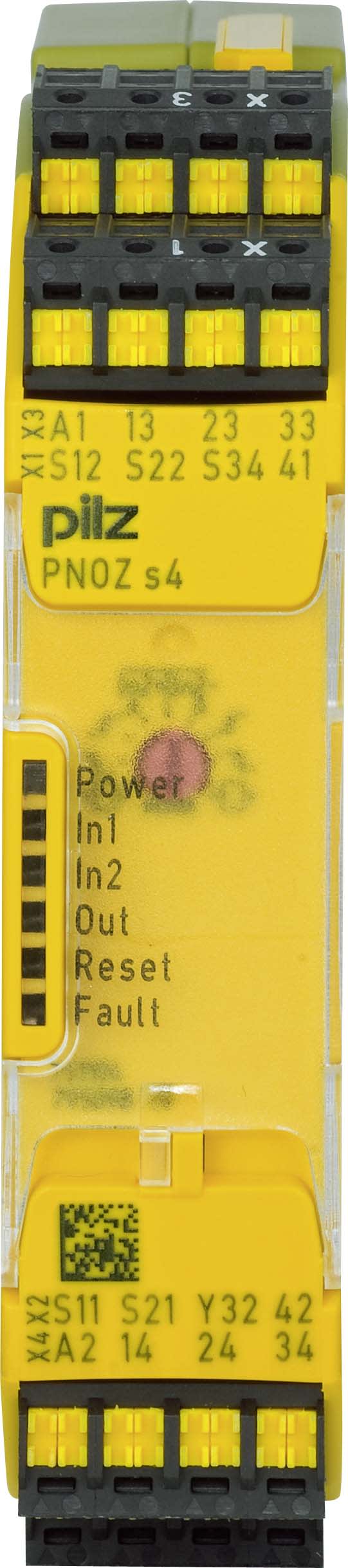 PILZ ITALIA SRL - PIZ751134 PNOZ S4 C 48..240AC/DC 3NA+1NC+1PNP