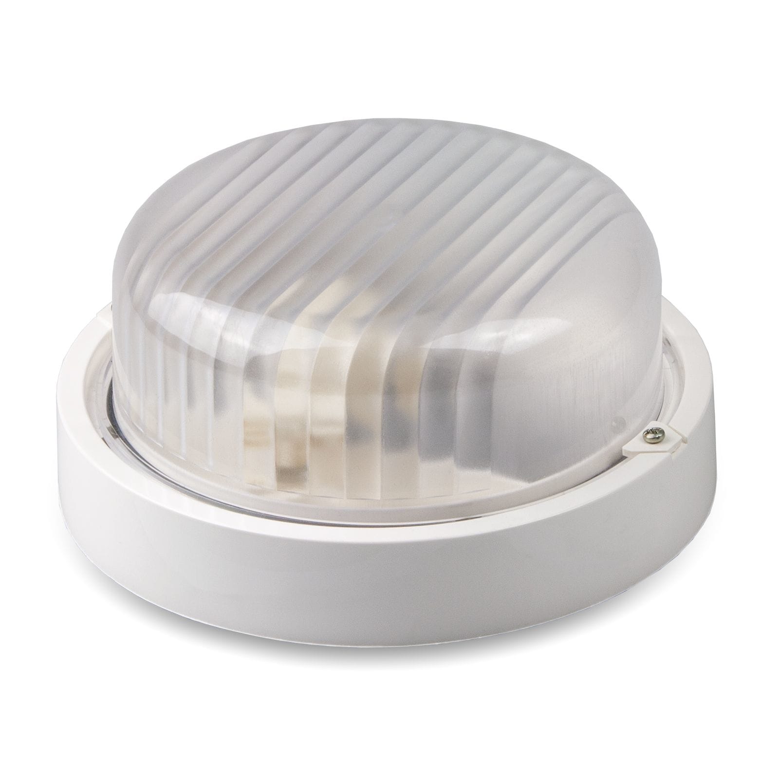 MASTER SRL - MST75140B PLAFON.TONDA E27 MAX60W (LED 15W) BIANCA