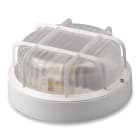 MASTER SRL - MST75144B PLAF.TONDA C.GABBIA 60W (LED15W) BIANCA