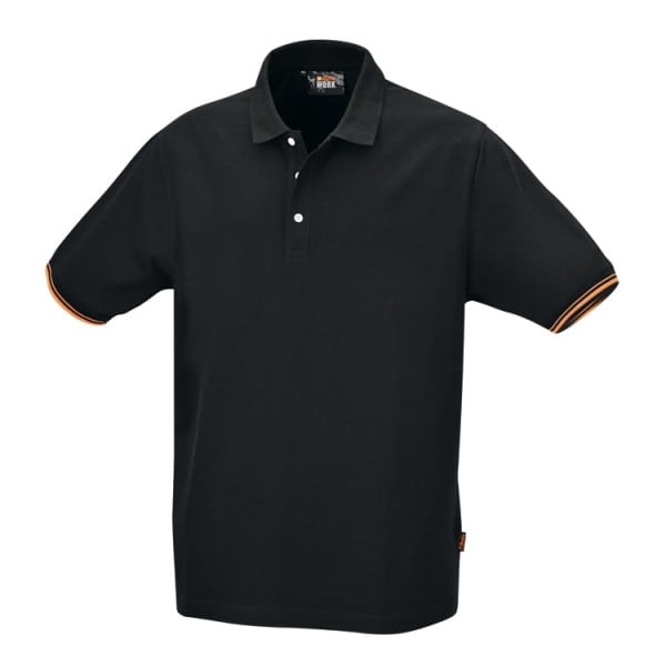 BM SPA - BMM075470404 POLO COTONE-PIQUE BLACK TG. XL