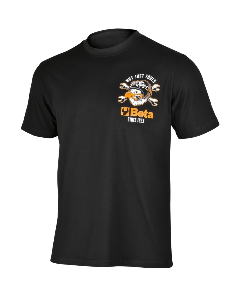 BM SPA - BMM075480402 T-SHIRT COTONE C/STAMPA MODERN TG. M