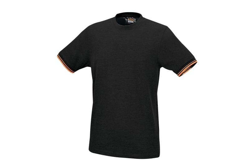 BM SPA - BMM075490703 T-SHIRT COTONE BLACK TG. L