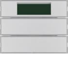 BERKER - BRK75662774 SENS.A TASTI DOPPIO + TERM.KNX - K1 ALU