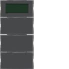 BERKER - BRK75663785 SENS.TAST TRIPL+TERM.KNX S1/B3/B7 X ANTR