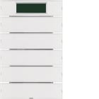 BERKER - BRK75665770 SENS.TASTI QUINTUP +TERM.KNX K1 BIANC P