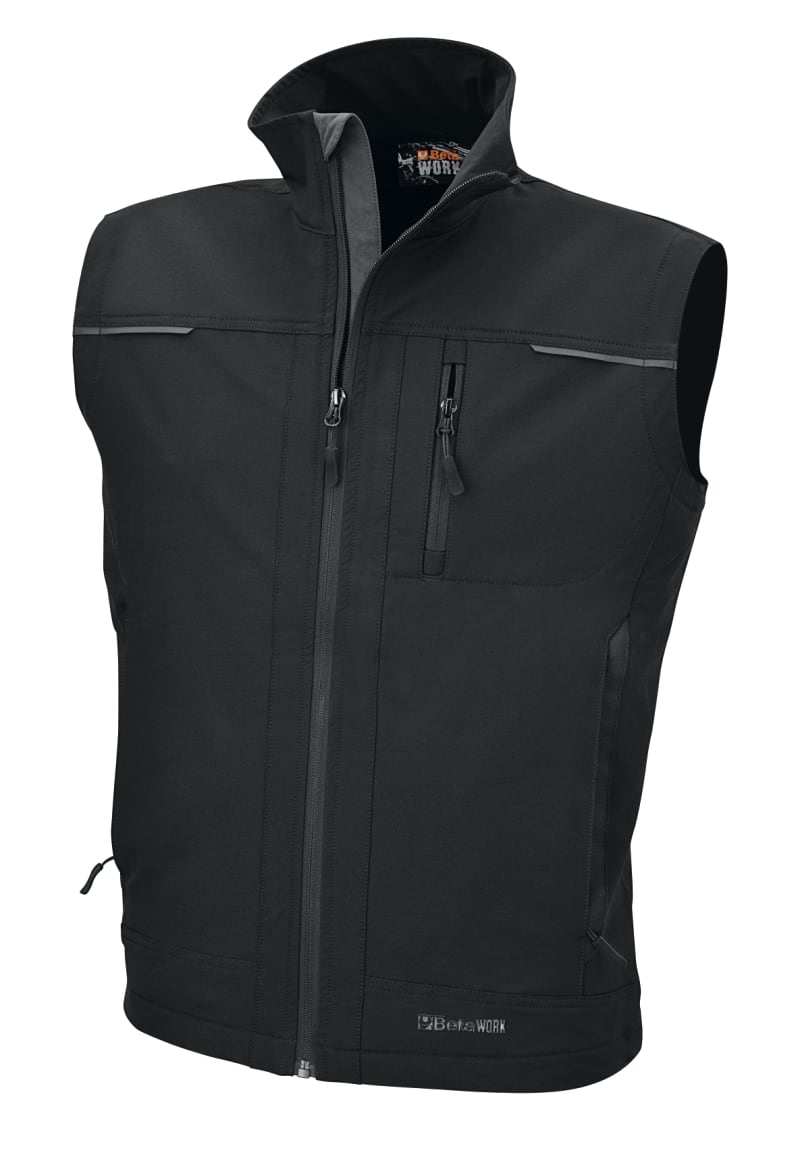 BM SPA - BMM075750306 GILET NYLON 250 GR. BLACK-GREY TG.XXXL