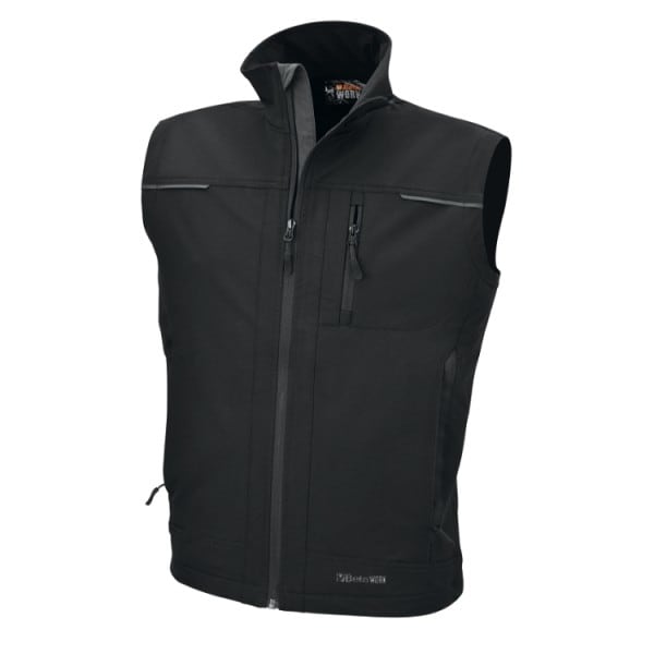 BM SPA - BMM075750303 GILET NYLON 250 GR. BLACK-GREY TG.L