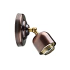 LE PROLUNGHE SAS - PRG7591 SPOT E27 CON SNODO - RAME ANTICATO