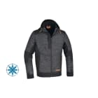BM SPA - BMM076370006 Felpa tecnica in pile con inserti in tessuto softshell