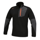 BM SPA - BMM076540006 MICROPILE 180GR ZIP CORTA BLACK TG.XXXL