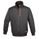 BM SPA - BMM076640101 FELPE ZIP LUNGA GREY TG. S