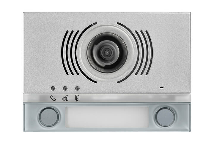 URMET SPA - UTD1168/142G FRONTALINO 2T VPE VIDEO GRIGIO