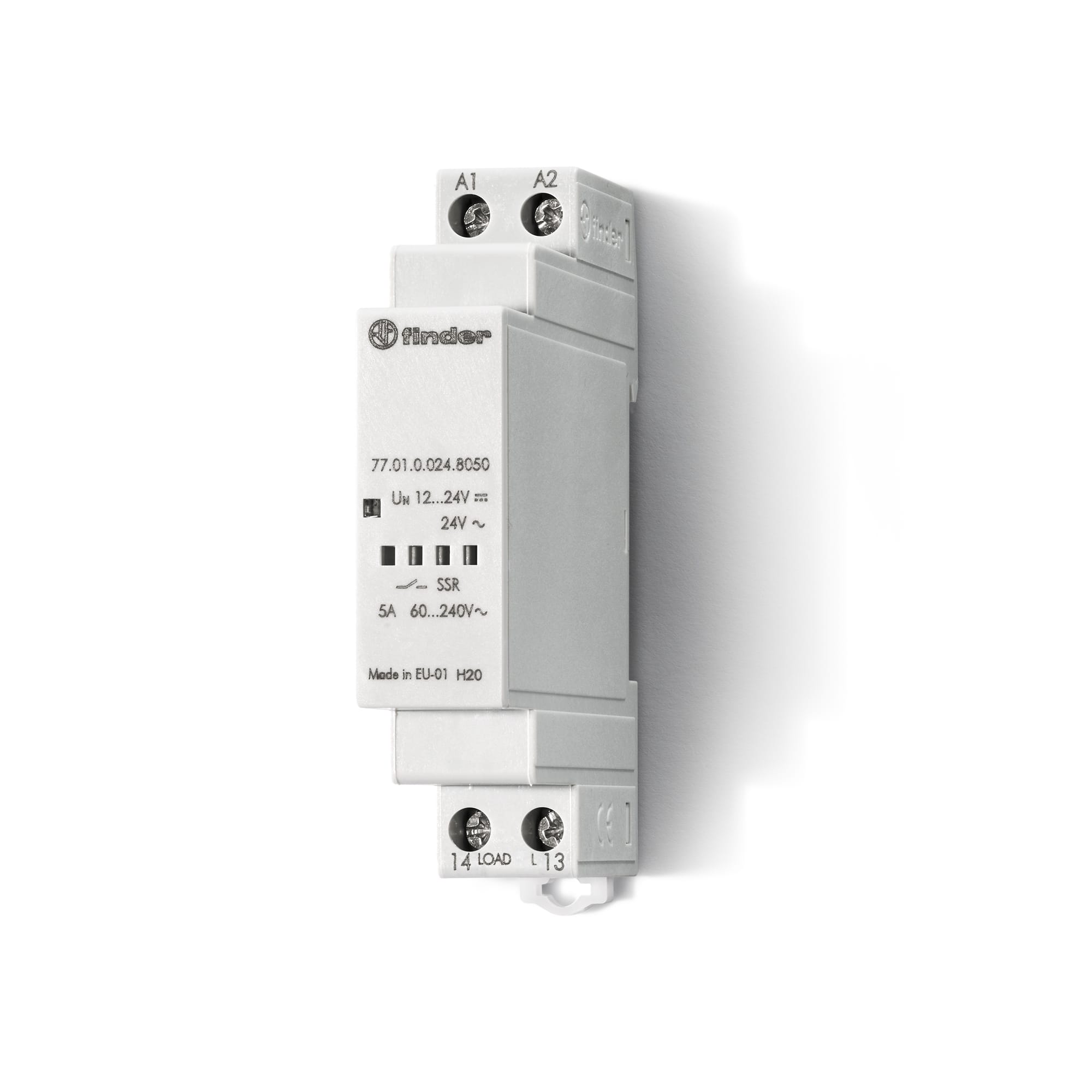 FINDER SPA - FIN770190248050 RELE MODULARE SSR 17.5MM 5A