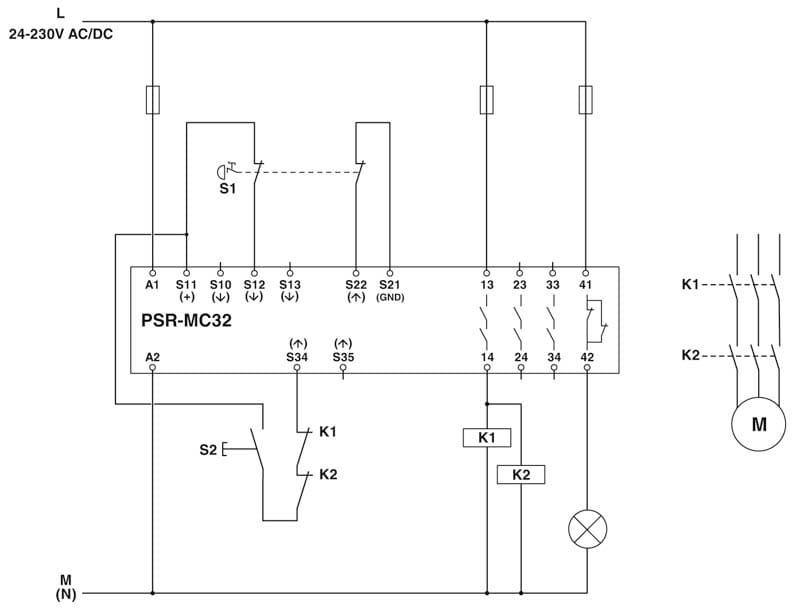 PHOENIX CONTACT - PHC2700525 PSR-MC32-3NO-1NC-24-230UC-SP RELE SICURE