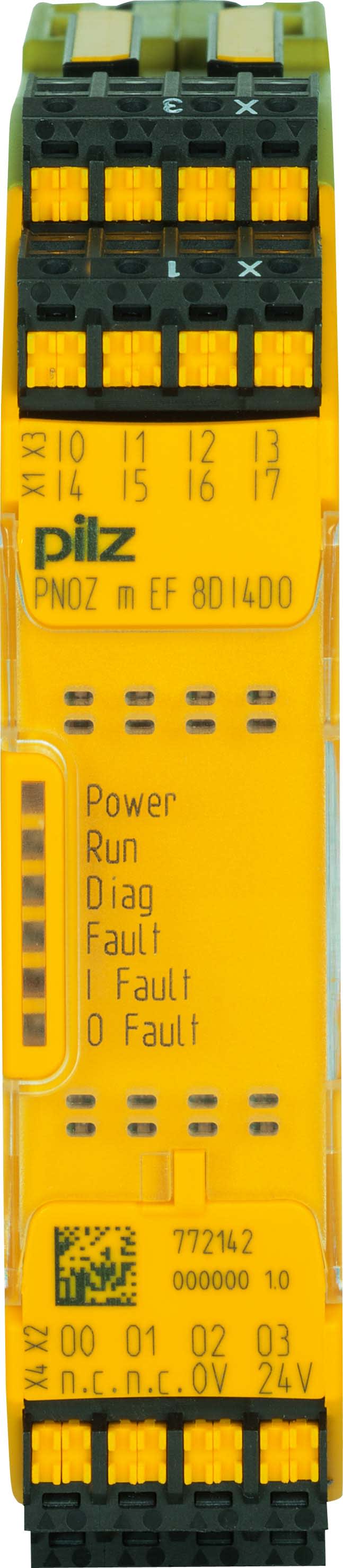 PILZ ITALIA SRL - PIZ772142 PNOZM EF 8DI4DO, 8INP+4OUT SEMIC.