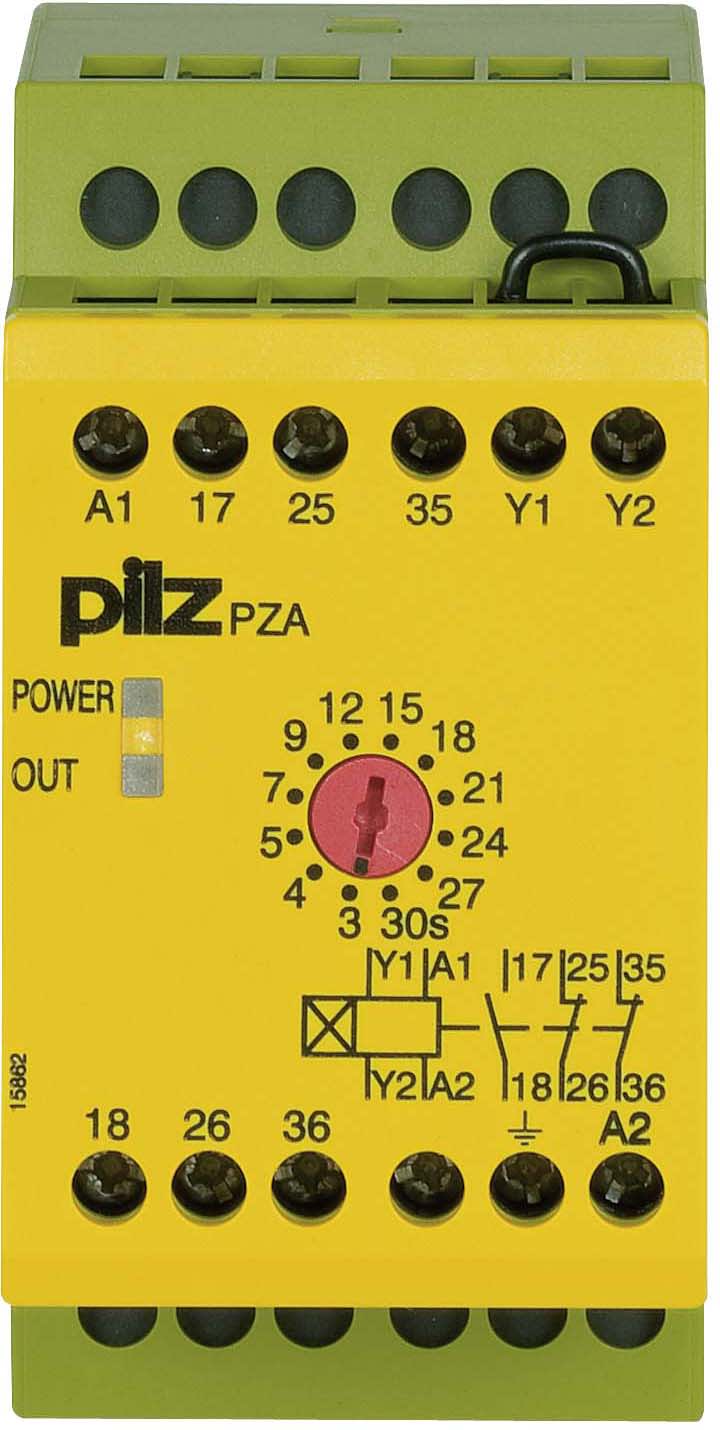 PILZ ITALIA SRL - PIZ774040 PZA 30S 230AC 1NA(R)+2NC(R)