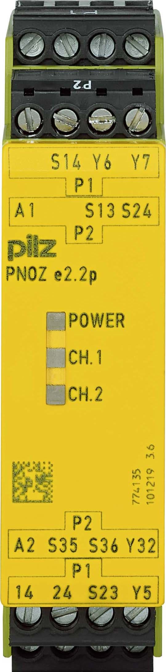 PILZ ITALIA SRL - PIZ774135 PNOZE2.2P 24DC 2PNP+1PNP
