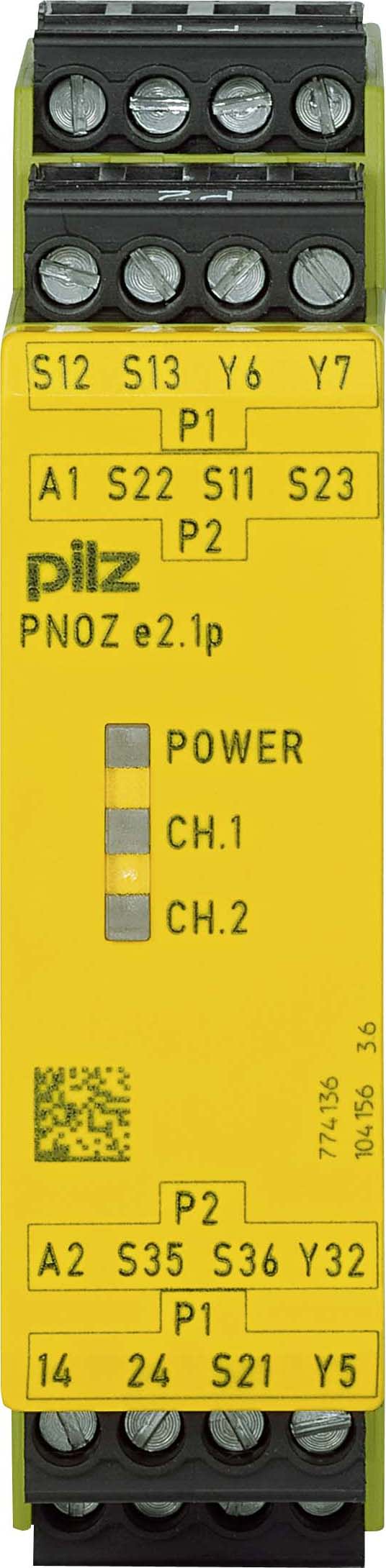 PILZ ITALIA SRL - PIZ774136 PNOZE2.1P 24DC 2PNP+1PNP