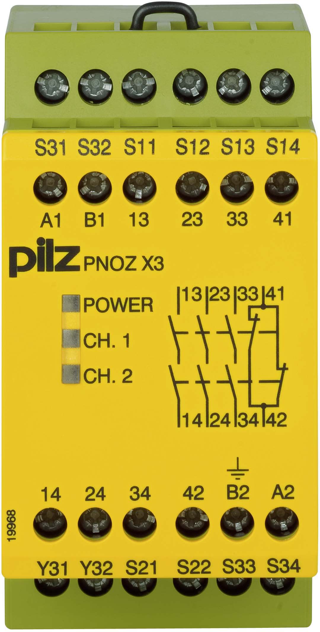 PILZ ITALIA SRL - PIZ774314 PNOZ X3 110AC/24DC 3NA+1NC+1PNP