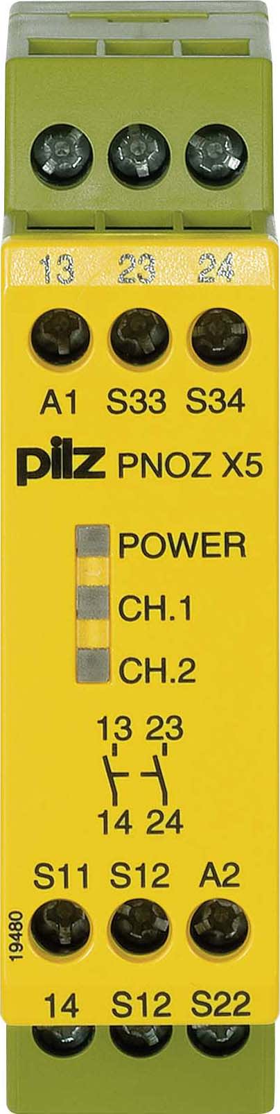 PILZ ITALIA SRL - PIZ774325 PNOZ X5 24AC/DC 2NA