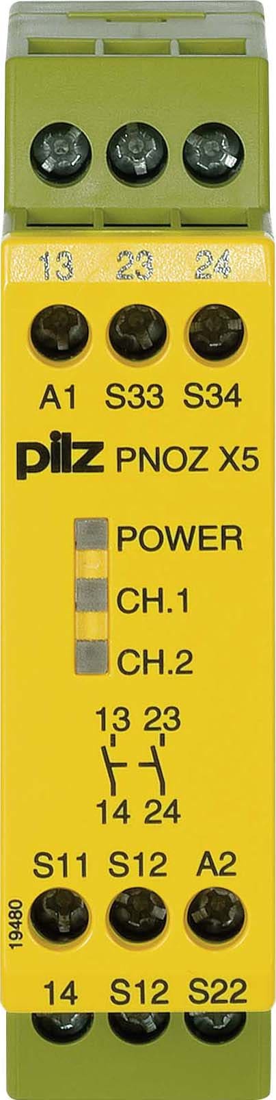 PILZ ITALIA SRL - PIZ774325 PNOZ X5 24AC/DC 2NA