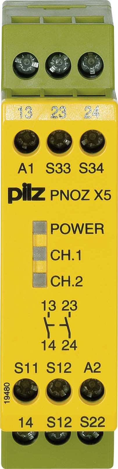 PILZ ITALIA SRL - PIZ774326 PNOZ X5 12DC 2NA