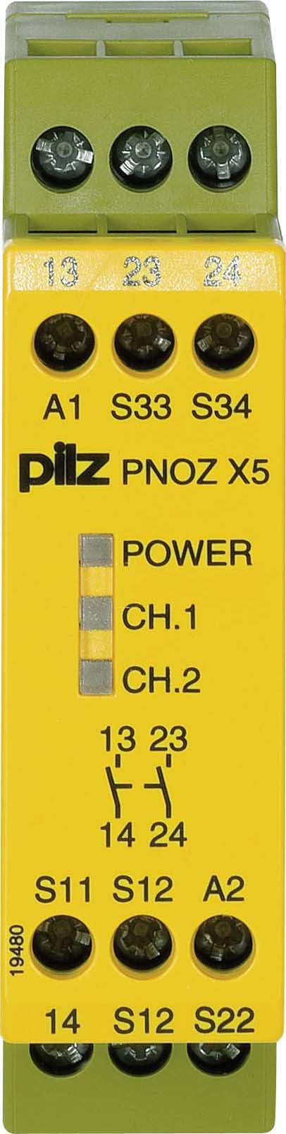 PILZ ITALIA SRL - PIZ774326 PNOZ X5 12DC 2NA