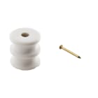 LE PROLUNGHE SAS - PRG7745/C ISOLATORE DOPPIO CORDIERITE + CHIODO OTT