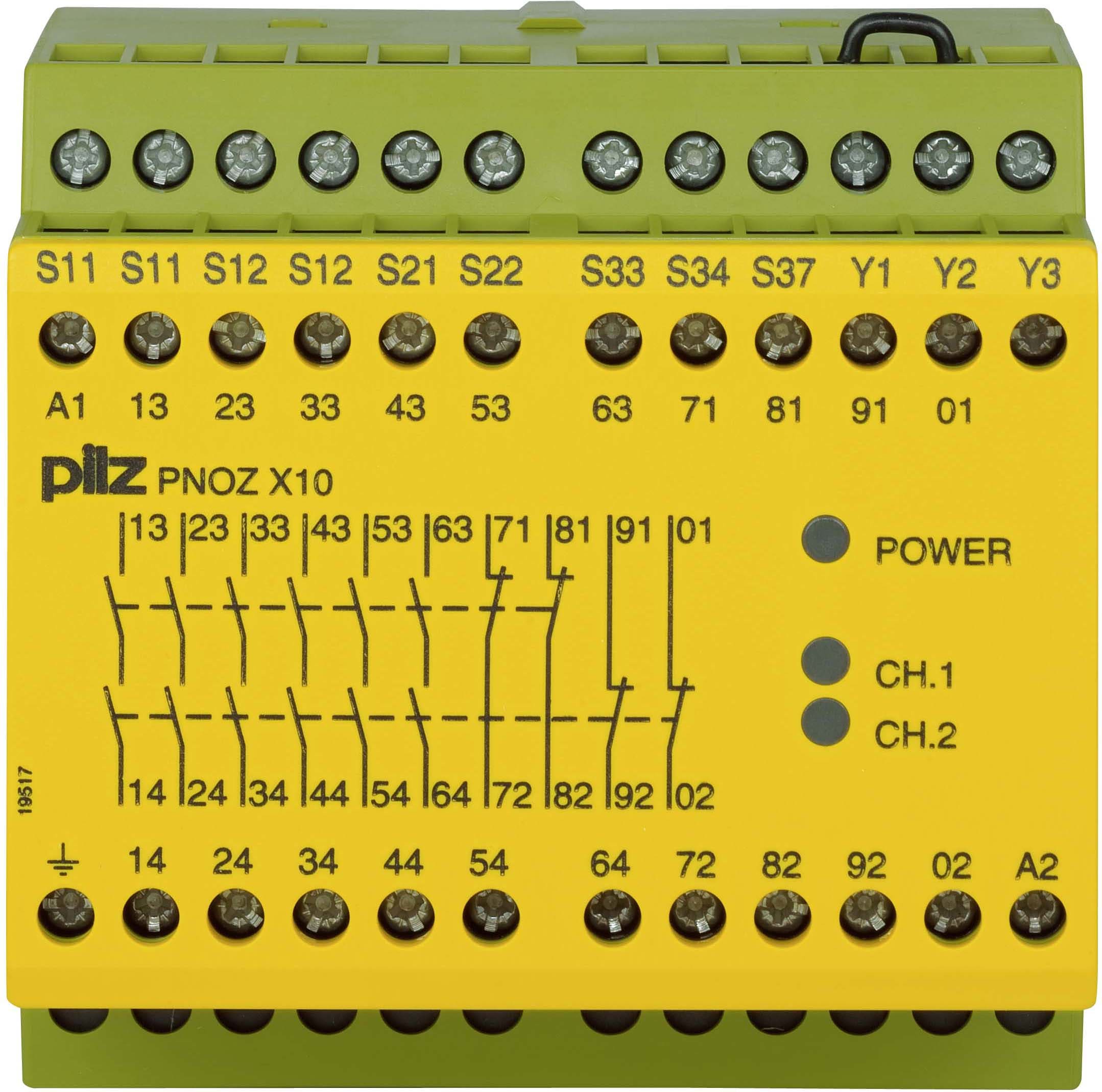 PILZ ITALIA SRL - PIZ774706 PNOZ X10 230AC 6NA+4NC