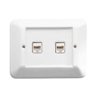 LE PROLUNGHE SAS - PRG7767 SERIE DELUX 2 PRESE CAT.6A BIANCA